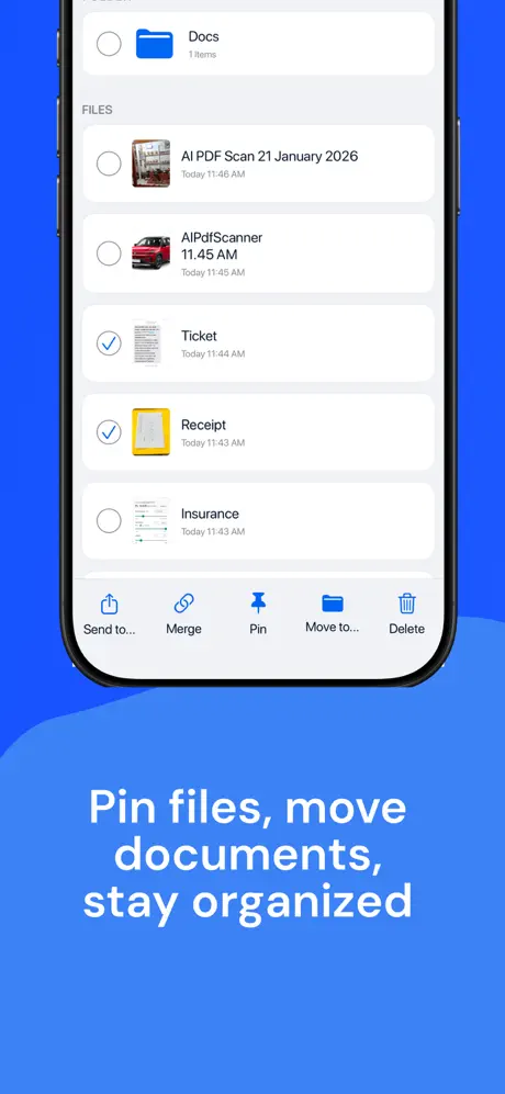 AI PDF Scan Pro document screen